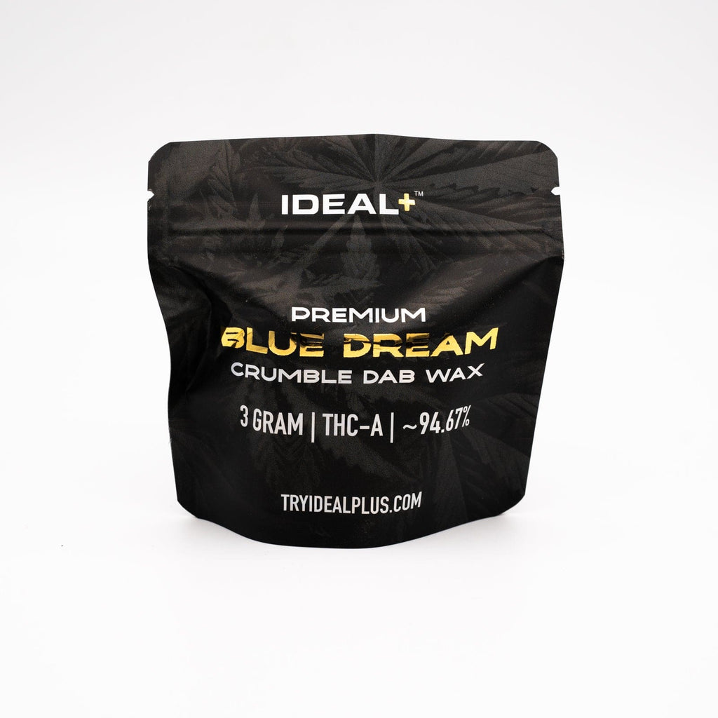 Blue Dream 94.67% THCa Crumble Dab Wax 3g - 3 GRAM - Premium Organic Hemp Flower