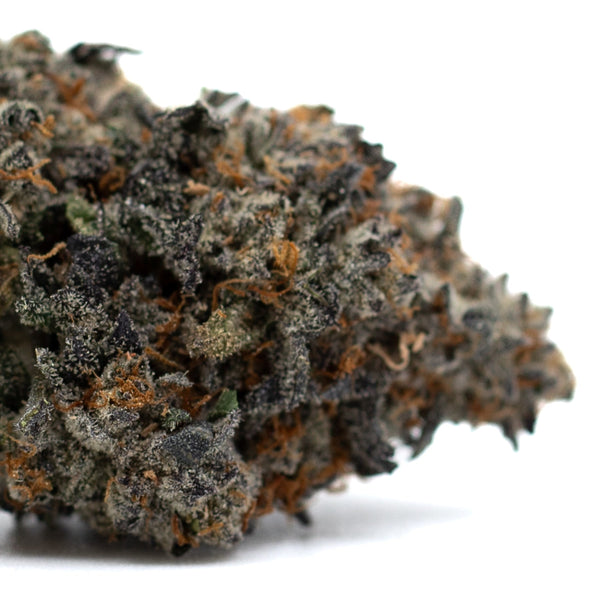 Dense, trichome-covered cannabis bud of Jessica Rabbit Indoor THCa Flower